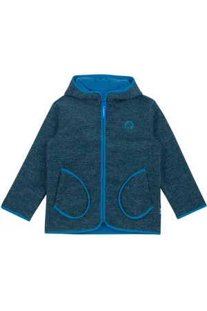 FINKID Softshelljacke Tonttu Wind Green Melange Strickfleece Zip-In Innenjacke - Verkäufer: HUCKLEBUCK & FINJA Nordkinder Kindermode