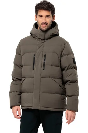 Jack Wolfskin Daunenjacke ROEMERTOR JKT M mit Kapuze