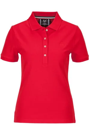 19V69 Italia Poloshirt BIBI Damen-Poloshirt mit dezentem Logo-Detail - Verkäufer: Marco GmbH