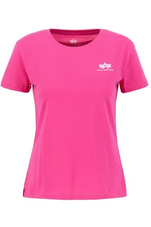 Alpha Industries T-Shirt Women - T-Shirts Basic T Small Logo Women