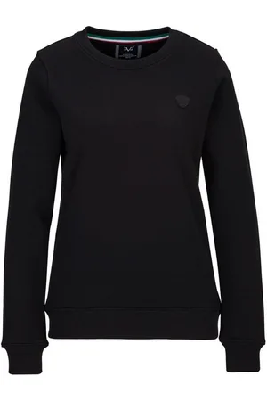 19V69 Italia Sweatshirt BONNIE Damen Sweater mit Logodetail und Kapuze - Verkäufer: Marco GmbH