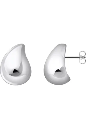 Thomas Sabo Paar Ohrstecker in organischer Tropfenform, Bold Elegance, H2299-001-21, H2299-413-39
