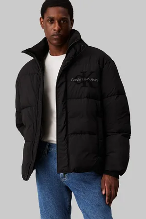 Calvin Klein Outdoorjacke CHENILLE PUFFER mit Logopatch