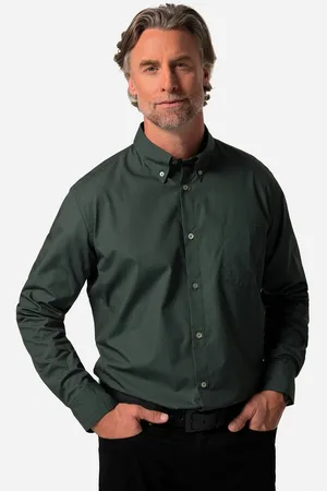 Boston Park Businesshemd Hemd Langarm Minimal-Muster bis 8 XL - Verkäufer: Popken Fashion Group