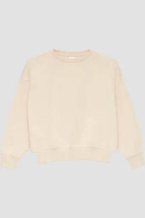QS by s.Oliver Sweatshirt Wärmendes Boxy Sweatshirt mit Cut-out am Saum Rippblende - Verkäufer: