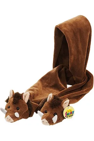 Hti-Living Wollschal Schal aus Plüsch Wildschwein 140 cm, (Stück, 1-St. 1 Schal), weicher Kinderschal - Verkäufer: neuetischkultur