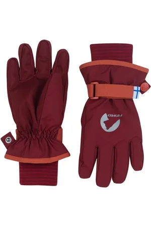FINKID Skihandschuhe Pikkurilli Cranberry/Rust Schneehandschuhe - Verkäufer: HUCKLEBUCK & FINJA Nordkinder Kindermode