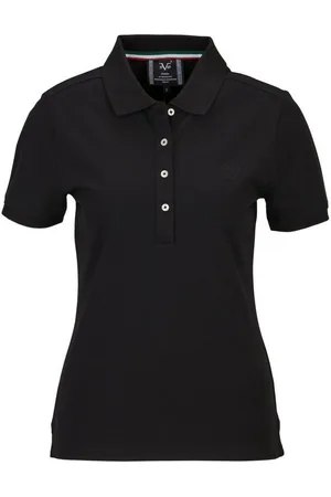 19V69 Italia Poloshirt BIBI Damen-Poloshirt mit dezentem Logo-Detail - Verkäufer: Marco GmbH