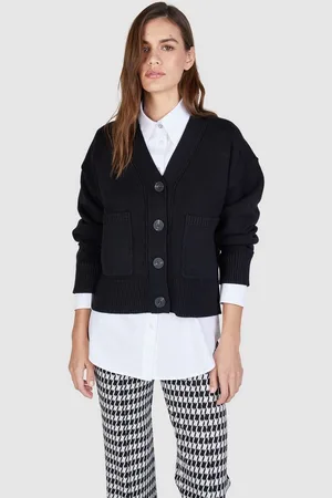 Marc Aurel Strickjacke mit aufgesetzten Taschen - Verkäufer: