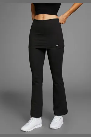 FAYN SPORTS Jazzpants Jersey Leggings mit angenähtem Rock