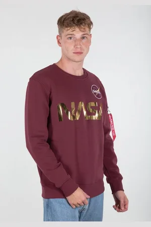 Alpha Industries Sweater Men - Sweatshirts NASA Reflective Sweater