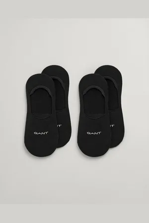 GANT Füßlinge INVISIBLE SOCKS 2-PACK mit Silikonbesatz am Fersenbereich