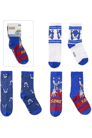 Disney Socken Socken Pack 3 Stück Sonic (Set) - Verkäufer: Diademita
