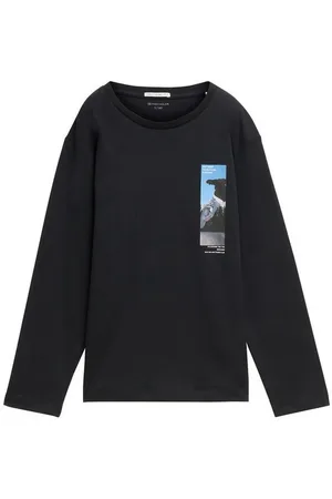 TOM TAILOR Langarmshirt Langarmshirt mit Bio-Baumwolle - Verkäufer:
