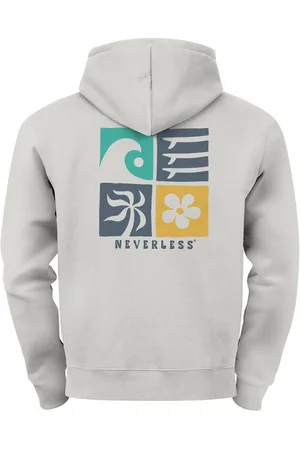 Neverless Hoodie Hoodie Backprint Herren Surfer Style Rückenaufdruck Icons Maritim - Verkäufer: Akowi