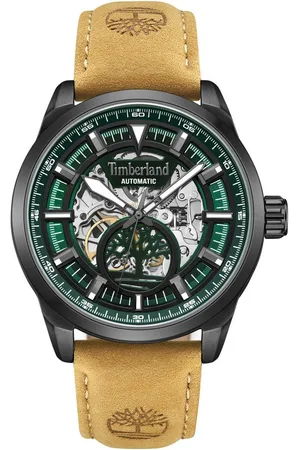 Timberland Automatikuhr HENNIKER AUTOMATIC TDWGE0055202, Armbanduhr, mechanische Uhr, Herrenuhr, mit skelettiertem Zifferblatt
