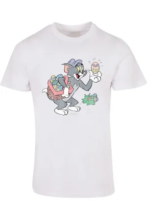 Absolute Cult T-Shirt Herren Tom and Jerry - Tom Egg Hunt T-Shirt (1-tlg)
