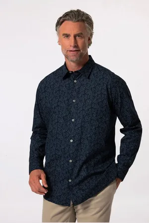 Boston Park Businesshemd Hemd Langarm Kentkragen floraler Print - Verkäufer: Popken Fashion Group