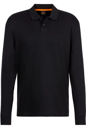 HUGO BOSS Poloshirt Pe_interlock_long mit Polokragen