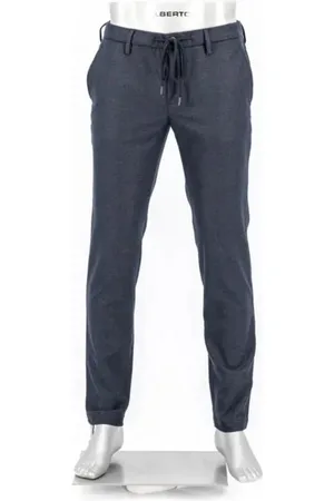 Alberto Fleecehose - Hose - Stoffhose -mit Flex-Bund im Slim Fit JUMP - Flanell Look - Verkäufer: Schneider Fashion Store
