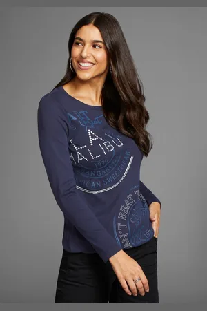 KangaROOS Langarmshirt mit Placement-Print