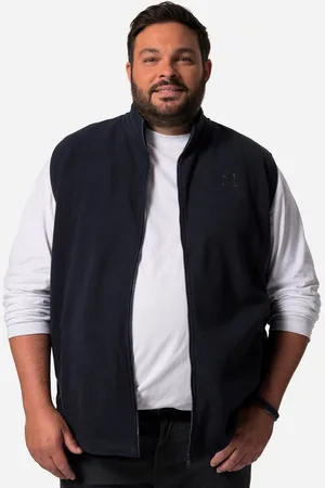 Men Plus Steppweste Men+ Fleeceweste Stehkragen bis 8 XL - Verkäufer: Popken Fashion Group