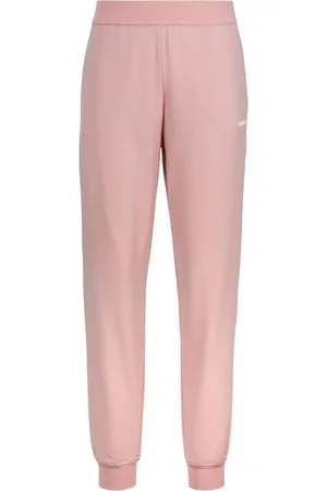 HUGO BOSS Sweathose SHUFFLE_PANTS 10249155 01 mit dezentem Logoschriftzug
