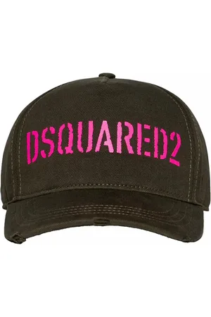 Dsquared2 Baseball Cap DSQ2 Icon Gebogener Schirm, distressed Finish, verstellbarer Riemen hinten - Verkäufer: eldigo