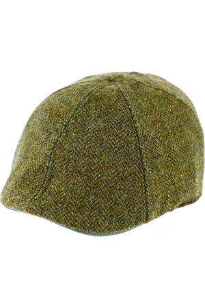 Fiebig Flat Cap 6-Panel Wool Herringbone Fischgrat Cap - Verkäufer: Hatmaster