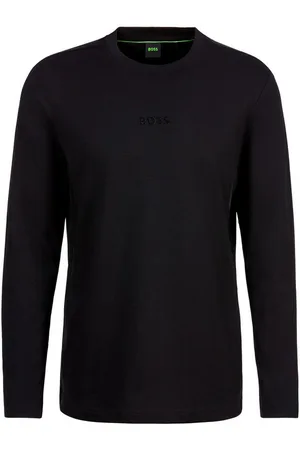 HUGO BOSS Langarmshirt Togn Mirror mit Markenlabel