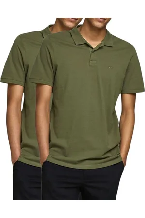 JACK & JONES Poloshirt (Set) Basic Shirt Unifarben im Doppelpack - Verkäufer: mailopoint