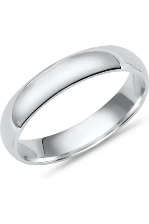 Unique Fingerring Hochglanzpolierter 925 Silberring 4mm - Größe wählbar R8538 - Verkäufer: Jewelry GmbH