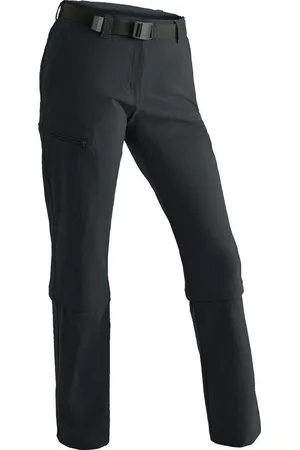 Maier Sports Bügelfaltenhose Arolla Da-Zip Off Hose el. BLACK - Verkäufer: Sport Rossow GmbH