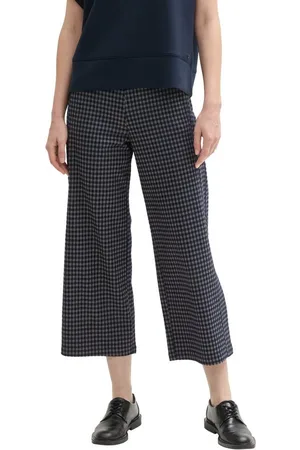 TOM TAILOR Culotte mit Karo Muster