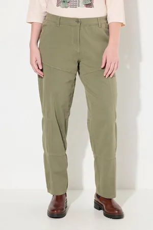 Ulla Popken Funktionshose Cargohose weites Bein Elastikbund Biobaumwolle - Verkäufer: Popken Fashion Group