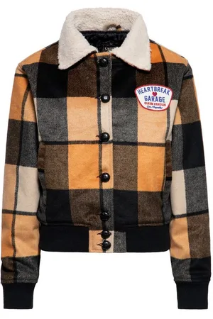 Queenkerosin Winterjacke Heartbreak Garage (1-St) mit Rückenstickerei - Verkäufer: Deinetrends