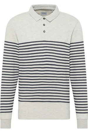 Mustang Langarmshirt Herren Poloshirt