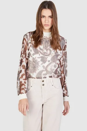 Marc Aurel Chiffonbluse mit Paisleyprint - Verkäufer: