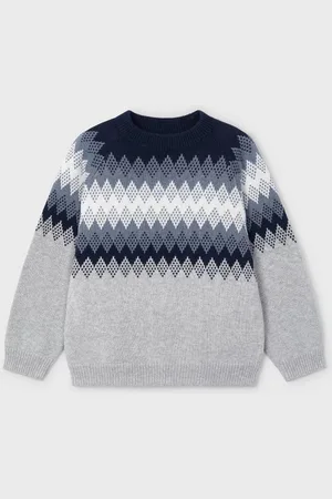 Mayoral Jacquardpullover Pullover mit Jacquard-Muster, Junge (434059) - Verkäufer: KiMo Selection