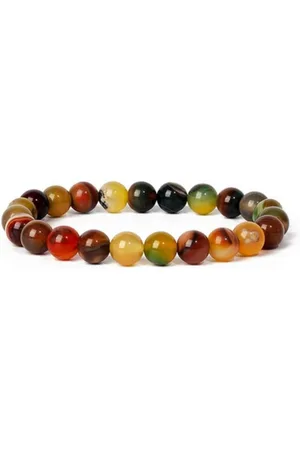 Bungsa Armband Armband Naturstein-Perlen verschiedene Farben Unisex (1 Armband, 1-tlg), Bracelet Armschmuck - Verkäufer: