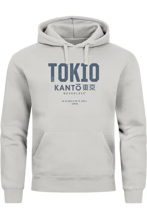 Neverless Hoodie Hoodie Herren Frontprint Tokyo Japan Japanische Schriftzeichen Grafik - Verkäufer: Akowi