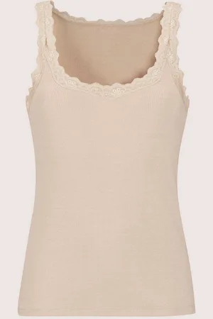 Madeleine Shirttop Ärmelloses Top mit Spitze - Verkäufer: Premio Fashion GmbH