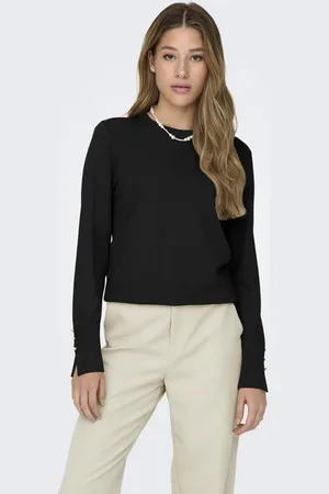 JACQUELINE DE YONG Strickpullover Strickpullover Rundhals Knopfdetails Knit Fit JDYMALOU L/S ON BUTTON PULLOVER KNT NOOS - Verkäufer: ARIZONAS