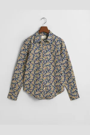GANT Blusenshirt REG PAISLEY CTN VOILE SHIRT, PERSIAN BLUE - Verkäufer: Dettmer + Mueller KG
