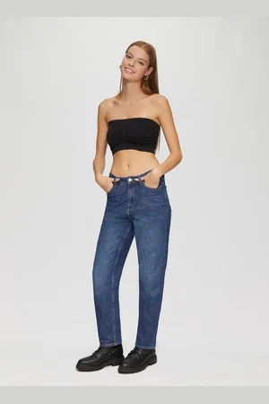 QS by s.Oliver 7/8-Hose Ankle-Jeans Tizie / Slim Fit / High Rise / Tapered Leg / Inch Sizes - Verkäufer: s.Oliver