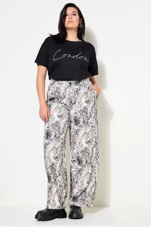 STUDIO UNTOLD Funktionshose Hose Wide Legs High Waist Snake-Print - Verkäufer: Popken Fashion Group