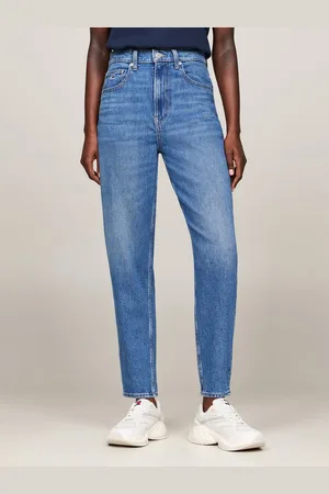 Tommy Hilfiger Tapered-fit-Jeans High waist - Mom-Jeans Tapered