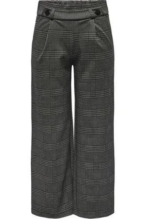 ONLY Chinohose Wide-Fit Karo-Hose Geggo - Wide Leg - Verkäufer: Robert Ley Damen & Herrenmoden GmbH & Co KG