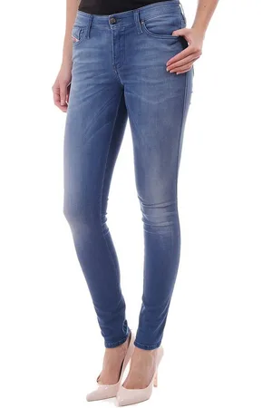 Diesel Skinny-fit-Jeans Doris 0609Q Damen Jeans Hose Super Slim Skinny - Verkäufer: fashion4smile