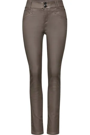 Street one Chinohose Beschichtete Hose York - Slim Fit - Verkäufer: Robert Ley Damen & Herrenmoden GmbH & Co KG